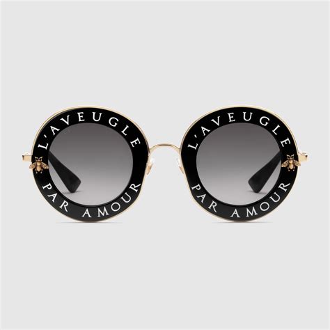 gucci round frame acetate and metal sunglasses|gucci round tortoise sunglasses.